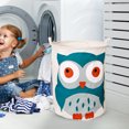 thumbnail image 4 of Hearth & Gear Patterned Laundry Hamper Without Lid Lightweight With Modern Design Breathable Open Top For Bedroom Bathroom Or Laundry Room Use Wall Mount Hamper Closet Hampers for Laundry Large with, 4 of 5