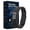 Black, variant on Vibrating Alarm Clock Bracelet for Heavy Sleepers Fitness Tracker Silent Wake up Shock Wristband Wrist Watch 3D Pedometer Step Counter USB Charge Calorie Distance Activity for Men Women