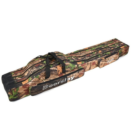 Pole Pack Portable Rod Reel Layers Portable Rod 3 Layers Portable Rod Reel Carry Rod Waterproof Pole 3 Layer 3 Siuke Reel 3 Tree camouflage 150cm