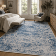 thumbnail image 5 of ARICOEASY 8'x10' Area Rugs for Living Room, Washable Vintage Retro Rug, Soft Distressed Indoor Carpet, Low Pile Lightweight Non Slip Rug for Living Room, Bedroom, 5 of 9