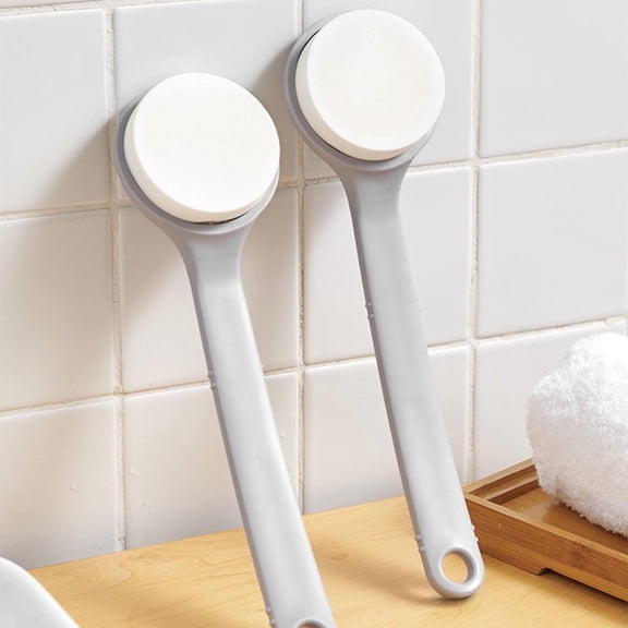 Djiypn Long Handle Bath Brush for Exfoliation - Soft Bristle Back Scrubber for Effective Cleansing - Ideal for Home Use and Body Care - Perfect for Adults Seeking a Gentle Massage Experience