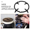 thumbnail image 3 of HAMPPLIES Cooktop Rack Holder Cast Iron Gas Stove Bracket for Cooking Black 1Pcs, 3 of 8