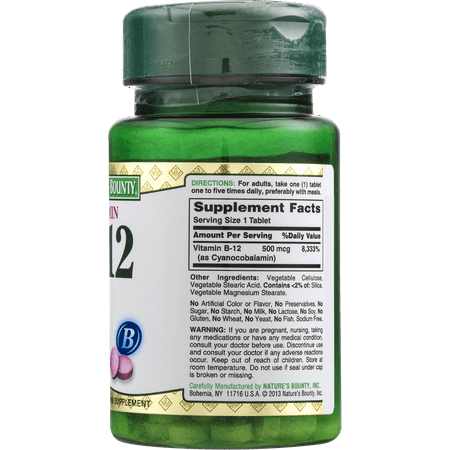 Natures Bounty Natures Bounty Vitamin B-12, 100 ea