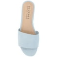 thumbnail image 5 of Journee Womens Kolinna Slip On Slide Flat Sandals, Widths Available, 5 of 10