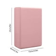thumbnail image 3 of HHGBAD High Density EVA Yoga Brick, Non-Slip Exercise Block for Yoga, Dance, Pilates and Fitness, Waterproof, Comfortable Grip, 3 of 6