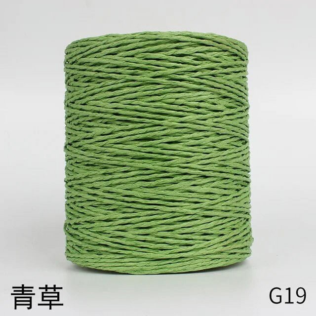 EASTIN Raffia Yarn for Knitting and Crocheting Hat Handbags Flower Gift Wrap Packing Cords DIY Handcrafts Free Shipping 300Meter