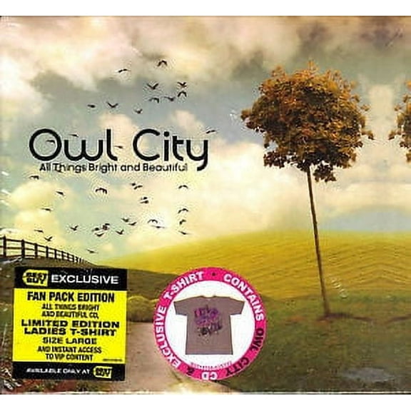 Owl City - All Things Bright & Beautiful (CD and Shirt)