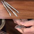 thumbnail image 1 of 3Pcs Guitar Fret Guitar Bridge Saddle Nut Files Repair Luthier Tools, 1 of 5