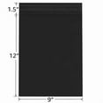 thumbnail image 2 of SJPACK 100Pcs 9" x 12" Black Poly Mailers Shipping Bags Plastic Envelopes Self Sealing Bags, 2 of 6