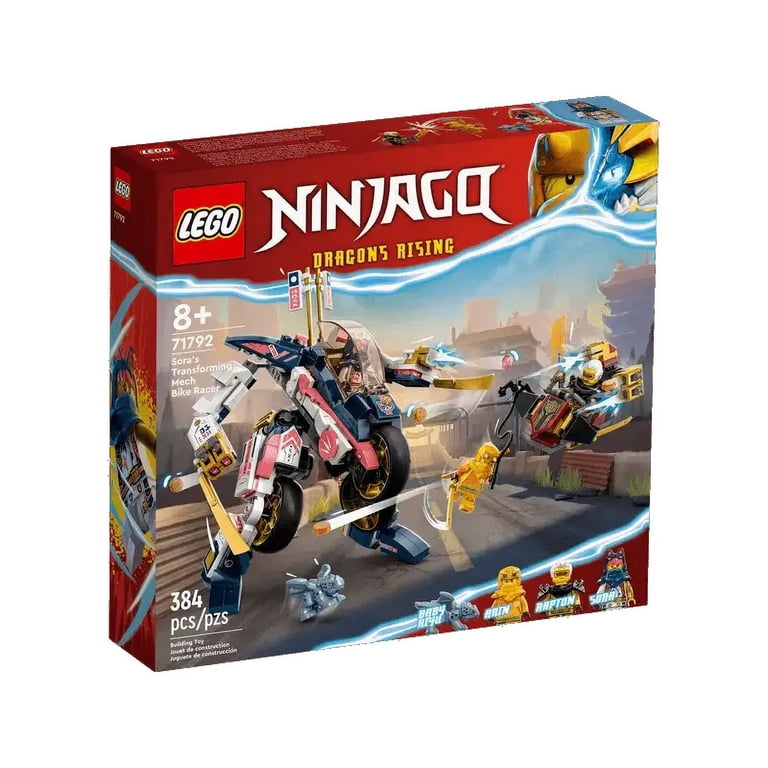Lego Ninjago Sora's Transforming Mech Bike Racer 71792 - Walmart.com