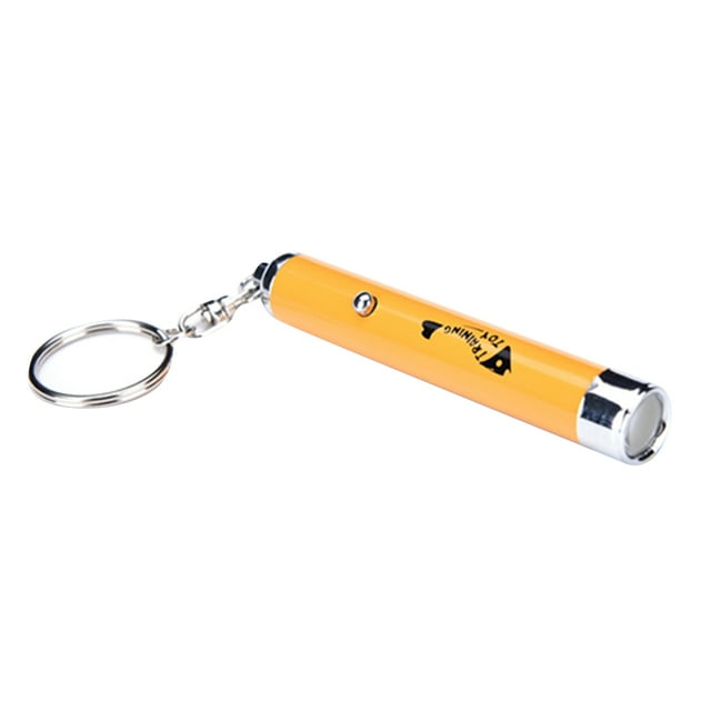 thinsony Funny Portable Pet LED Light Laser Toy Pointer Pen Interactive Toy Bright Animation Mouse Shadow