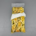 thumbnail image 1 of Ambesonne Rose Bedding Set 3 Pcs, Yellow Bridal Flourish, Twin XL, Yellow Pale Green, 1 of 3