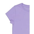 thumbnail image 4 of Wonder Nation Girls Short Sleeve Kid Tough T-Shirt, 3-Pack, Sizes 4-18 & Plus, 4 of 7