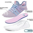 thumbnail image 4 of Kushyshoo Kids Sneakers Purple Running Tennis Athletic Shoes for Girls Size 2 (Gig Kid), 4 of 6