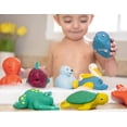 thumbnail image 3 of Bath Toys Battat Bath Buddies, 9 animales Squirters, 10 meses o más, 3 of 6