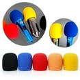 thumbnail image 3 of tooloflife 1/2/5Pcs Handheld Microphone Windscreens Foam Mic Covers for KTV Dance Ball Meeting Puple, 3 of 6