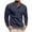 Navy, variant on Fengactive Men's Henley Shirt Long Sleeve Casual Button T-Shirts Fashion Soft Pullover Shirt