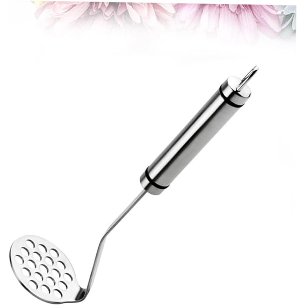 Triturador de patatas, máquina prensadora de frutas, prensador de patatas, triturador de patatas, triturador de patatas, colador de acero, Metal para pollo