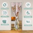 thumbnail image 2 of Erosebridal Happy Easter 01 for Girls,Rabbit Eggs Flower 02,Animal Bedroom Decor, 2 of 5
