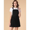 thumbnail image 3 of Falda de Tirantes Allegra K Vestido General Negro L, 3 of 6