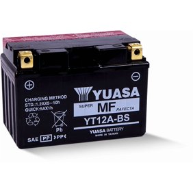 Yuasa Yt12a Bs Maintenance Free 12 Volt Battery