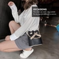 thumbnail image 3 of EeaseCA 1 Set of Drawstring Bucket Bag Stylish Messenger Bag Storage Bag Shoulder Bag, 3 of 8