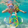 thumbnail image 4 of 4x piscina para niños, lanzamiento de hundimiento, entrenamiento, anillos de buceo para niños, juguetes de agua Tmvgtek Deportes acuáticos, 4 of 9