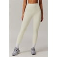 thumbnail image 4 of Leggings de cintura alta con bolsillos for mujer, pantalones de Yoga elásticos suaves, Leggings de entrenamiento informales a prueba de sentadillas, 4 of 7