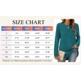 thumbnail image 6 of SHIBEVER Sweaters for Women Long Sleeve Pullover Casual Fall Crewneck Shirts Comfy Loose Tunic Tops for Women Winter Clothes, 6 of 8