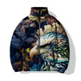 thumbnail image 1 of Chaquetas Hombre Parkas Abrigo Masculino Moderno y Cómodo Abrigo Masculino Elegante con Estampado de Águila Abrigos de Invierno Casuales y Versátiles para Hombre, 1 of 5