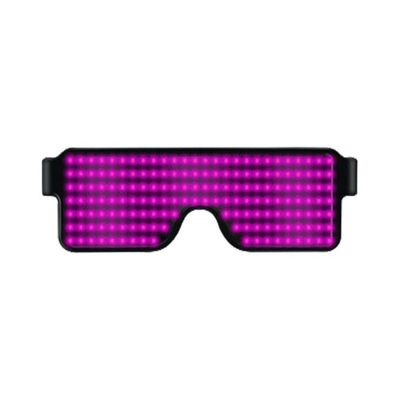 Usmixi Easter Basket Stuffers for Teens DJ LED Glasses Light Up Flashing Sunglasses Eyewear Nightclub Party USB New Reduced Price Stocking Stuffers for Kids