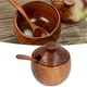 thumbnail image 4 of Jar de Condimentos, Duradero Sin Cajas de Sal de Olor peculiar Único con una Cuchara para la familia para la Tienda de Salsa de Sal de Azúcar Vinagre, 4 of 7