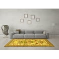 thumbnail image 3 of Ahgly Company Indoor Rectangle Animal Yellow Traditional Area Rugs, 4' x 6', 3 of 4