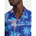 thumbnail image 4 of Spider-Man, Men's & Big Men's Graphic Button-Up Shirt, Tropic Spider, Sizes XS-5XL, 4 of 5