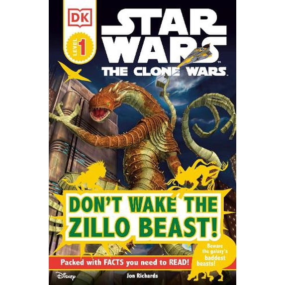 Pre-Owned DK Readers L0: Star Wars: The Clone Wars: Don't Wake the Zillo Beast! (DK Readers: Level Pre1) Paperback