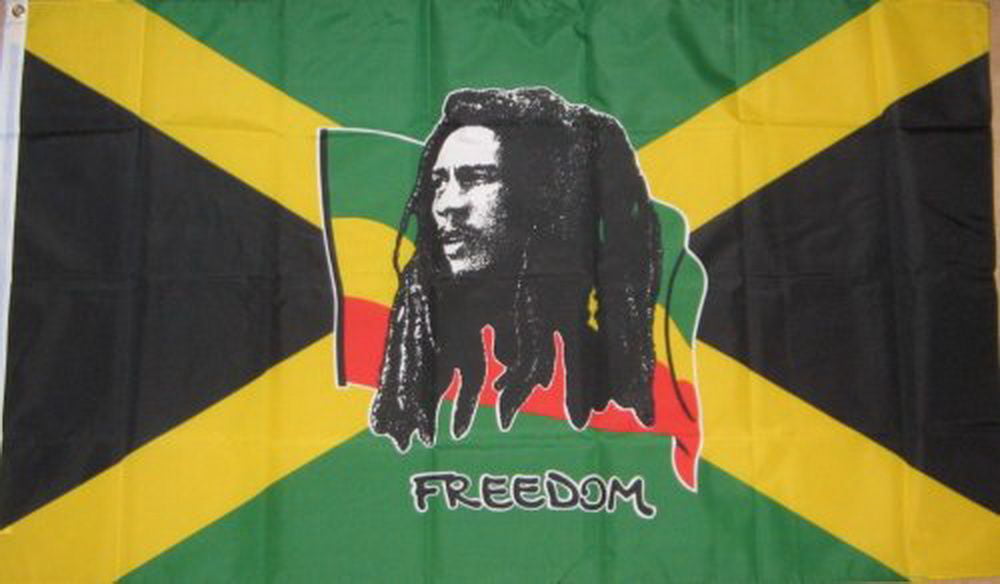 100% Polyester National Country Caribbean 5 x 3 FT Jamaica Flag