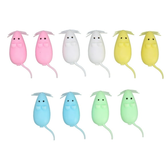Yazoeia 10pcs Cartoon Shape Teeth Storage Box Milk Teeth Storage Box Child Teeth Keepsake Holder MR318-23196