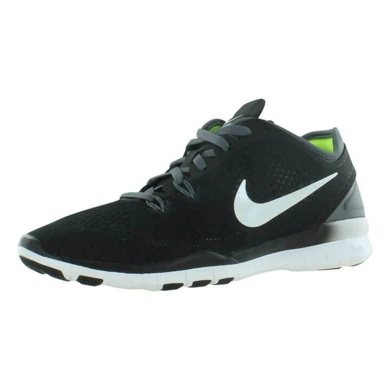 Nike Women's Fit 5, BLACK/WHITE/DARK GREY/WHITE Running Shoe (9.5) -