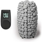 HUUM Hive Mini 11 kw Sauna Heater with UKU Wi-Fi in Black - Stones included