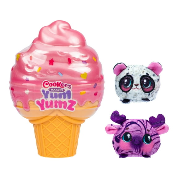 Cookeez Makery Yum Yumz Twin pack, 2 Super-Cute Scented Surprises, Styles Vary, Child Ages 5 