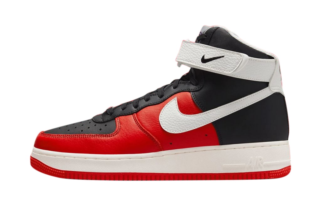 Nike Air Force 1 High '07 LV8 (DC8870-001), Black/Chile Red / 11.5