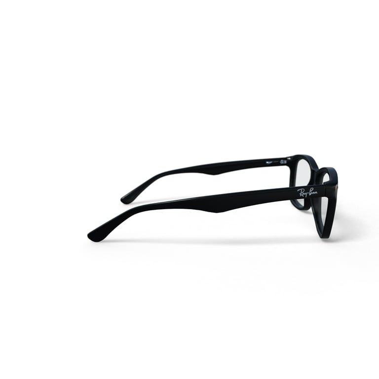 Ray-Ban Men's 0RX5228 Prescription Eyeglasses with Case, Black