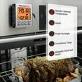 thumbnail image 2 of ThermoPro TP-16S Digital Meat Thermometer Smoker Candy Food BBQ Cooking Thermometer for Grilling Oven Deep Fry with Smart Kitchen Timer Mode and Backlight, 2 of 7
