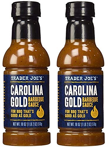 在庫一掃】 Carolina Gold Classic， BBQ Sauce， 18-Ounce (Pack of 6