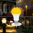Walmart Yellow LED Bug Light Bulb, 40W Equivalent, Auto On/Off