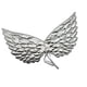 thumbnail image 3 of Bearachild Lovely Fairy Wing Butterfly Wing Prop Carnival for Costume Kits de decoración para fiestas Plata 43cm, 3 of 6