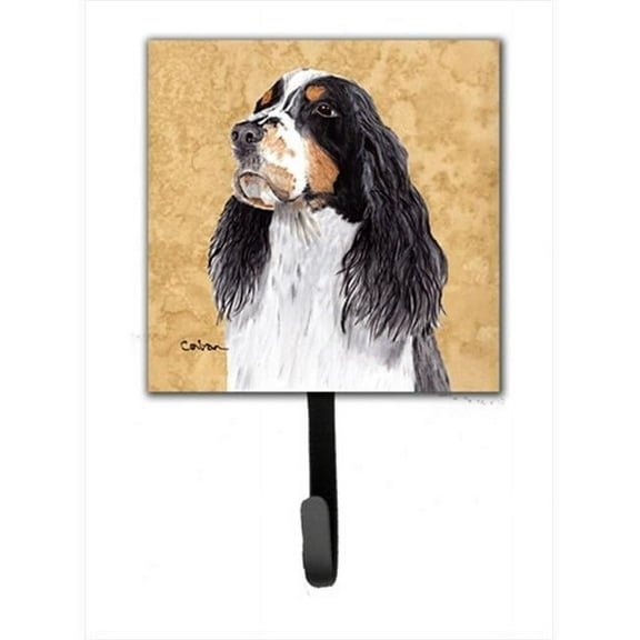 Springer Spaniel Leash Holder Or Key Hook