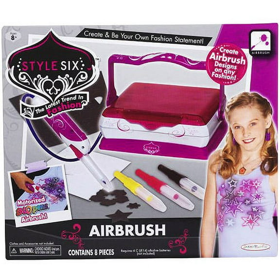 Style Six Airbrush Kit Fabric Airbrush Kit Jakks Pacific Be Your Own Fashion