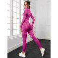 thumbnail image 5 of Conjuntos de entrenamiento de Yoga para mujer, mallas de cintura alta sin costuras, mallas deportivas, Top corto, conjuntos de ropa para correr, Fitness, 2 piezas, 5 of 5