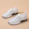 thumbnail image 5 of Sandalias de tela elástica de gran tamaño para mujer, zapatos deportivos casuales cómodos de verano Wmkox8yii  ahfdhkah130, 5 of 5
